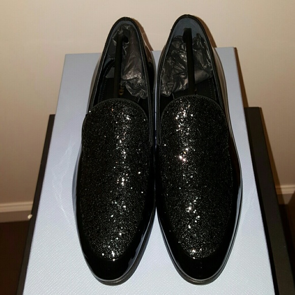 Prada -- Calzature Donna Glitter Loafers - Picture 1 of 4